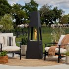 Merren Metal Chiminea Fire Pit (70")