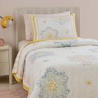 Daisy Patchwork Cotton Quilt &amp; Shams