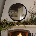 Lone Fox Faux Bois Wall Mirror