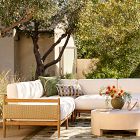 Dashed Stripe Outdoor Performance Rug