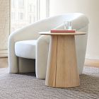 Anton Solid Wood Round Side Table (20")
