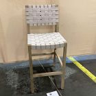 Open Box: Granada Outdoor Bar Stool (30"H) - Pumice Webbing, Reef Frame