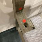 Open Box: Granada Outdoor Bar Stool (30"H) - Pumice Webbing, Reef Frame