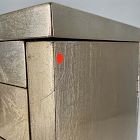 Open Box: Mid-Century Jewelry Box, Tower (13.5"H) - Champagne