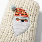 Chunky Knit Sweater Stocking - Santa