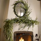 Pre-Lit Lone Fox Oversized Garland