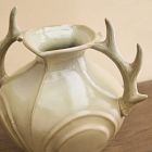 Lone Fox Woodland Deer Vase