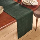 Windowpane Linen Runner