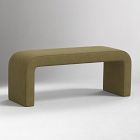 Doreon Upholstered Waterfall Bench (50")