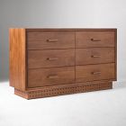 Kids Edie Perforated Wide 6-Drawer Dresser (56")