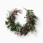Faux Berries &amp; Cream Garland