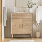 Mid-Century Single Bathroom Vanity (31.5")