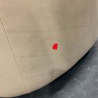 Open Box: Dallas Leather Swivel Chair - Ludlow Leather, Sand