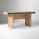 Cacius Leather Front Desk (60")