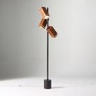 Laken Wood Floor Lamp (57")