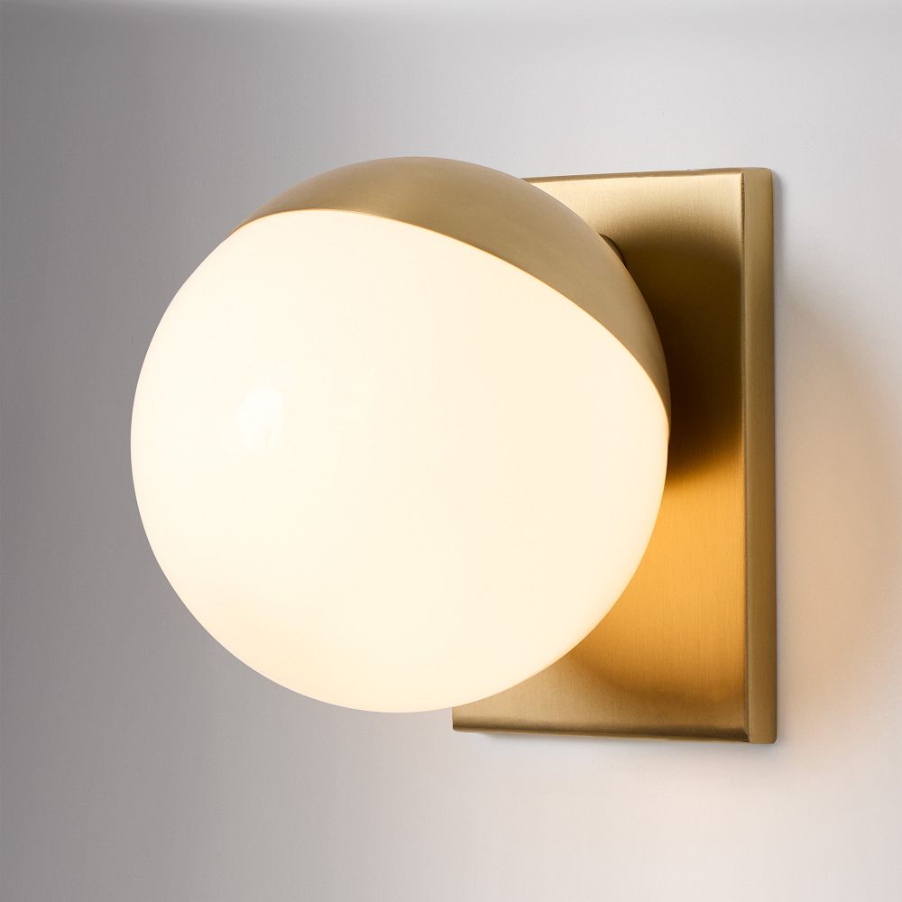 Rachel Glass Sconce (7″) · supplier photo, finish selection unconfirmed