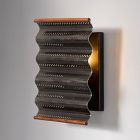 Wayne Perforated Metal Sconce (9")