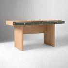 Cacius Leather Front Desk (60")