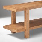 Fredrick Burl Inlay Top Console Table (60")