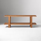 Fredrick Burl Inlay Top Console Table (60")