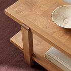 Fredrick Burl Inlay Top Console Table (60")