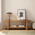 Fredrick Burl Inlay Top Console Table (60")