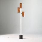 Laken Wood Floor Lamp (57")