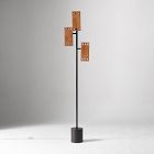 Laken Wood Floor Lamp (57")