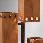 Laken Wood Floor Lamp (57")