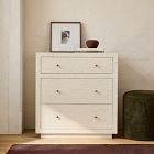 Mayson Painted Grasscloth 3-Drawer Dresser (30")