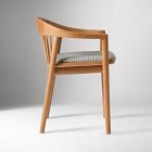 Meier Upholstered Spindle Back Dining Chair