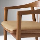 Meier Leather Spindle Back Dining Chair