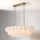 Ricci Glass Chandelier (38")