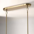 Ricci Glass Chandelier (38")
