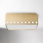 Zeke Metal Flush Mount (11")