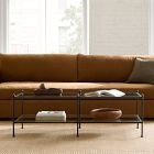 Eira Metal &amp; Glass Coffee Table (55")