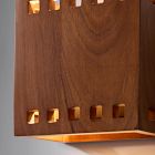 Laken Wood Sconce (6")