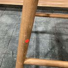 Open Box: Badr Swivel Counter Stool (26.5"H) - Sonoma Chestnut, Amber Ash Legs
