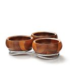 Open Box: Nambe Braid Condiment Server - Silver