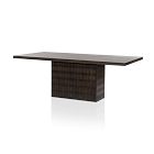 Carved Solid Mango Wood Dining Table