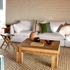 Solid Reclaimed Wood Square Coffee Table (40")