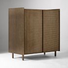 Locke Perforated Metal Cabinet (33")