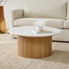 Ellington Marble Round Coffee Table (36")
