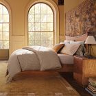 Pierce &amp; Ward Deco Border Handwoven Wool Rug