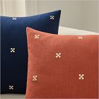 Stitched Ditsy Geo Pillow Cover