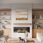 Aiken Solid Wood Fluted Floating Ledge