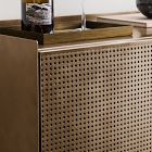 Locke Perforated Metal Cabinet (33")