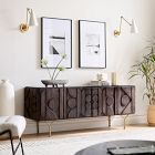 Pictograph Solid Wood Media Console (68"&ndash;84")