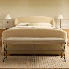 Pierce &amp; Ward Floral Lattice Lumbar Pillow Cover