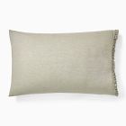 European Flax Linen Ruffle Pillowcase Set